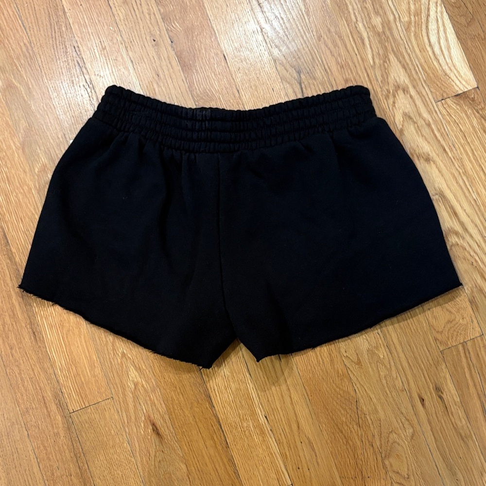 Disney Black Athletic Shorts with Red Stripes - Picture 5 of 6